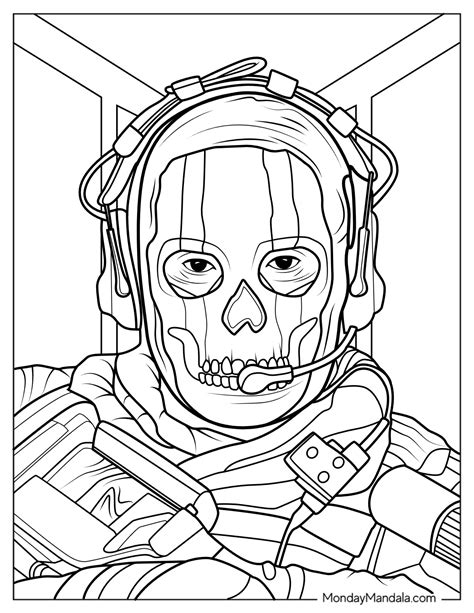 Call Of Duty Coloring Pages .